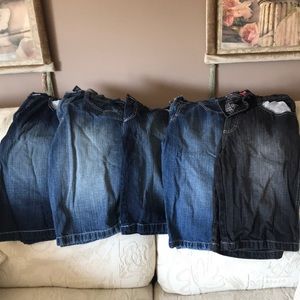 5 Pairs of Boys size 16 South Pile Denim Short